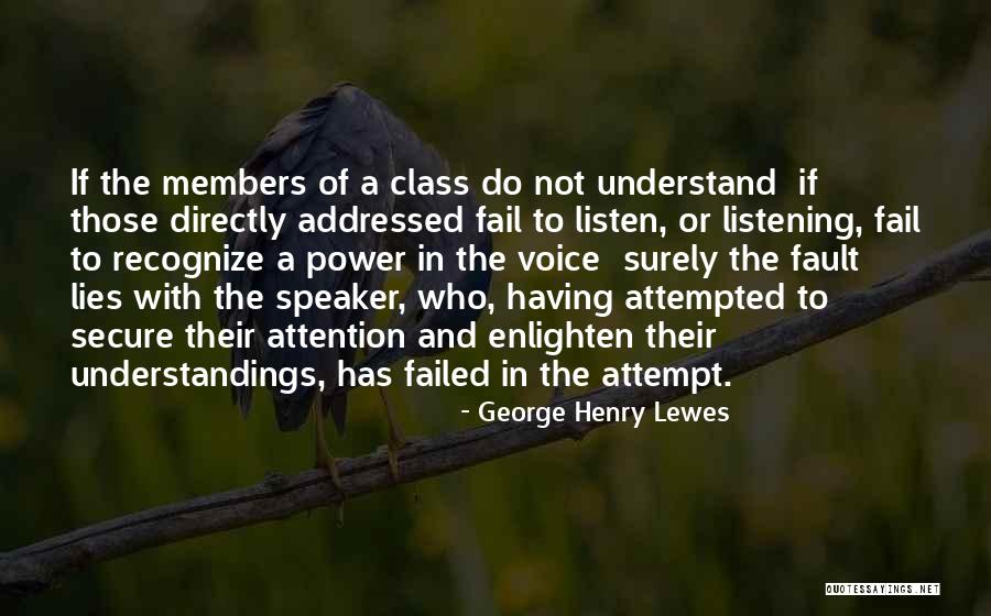 Failed Attempt Quotes By George Henry Lewes Failed Attempt Quotes By George Henry Lewes
