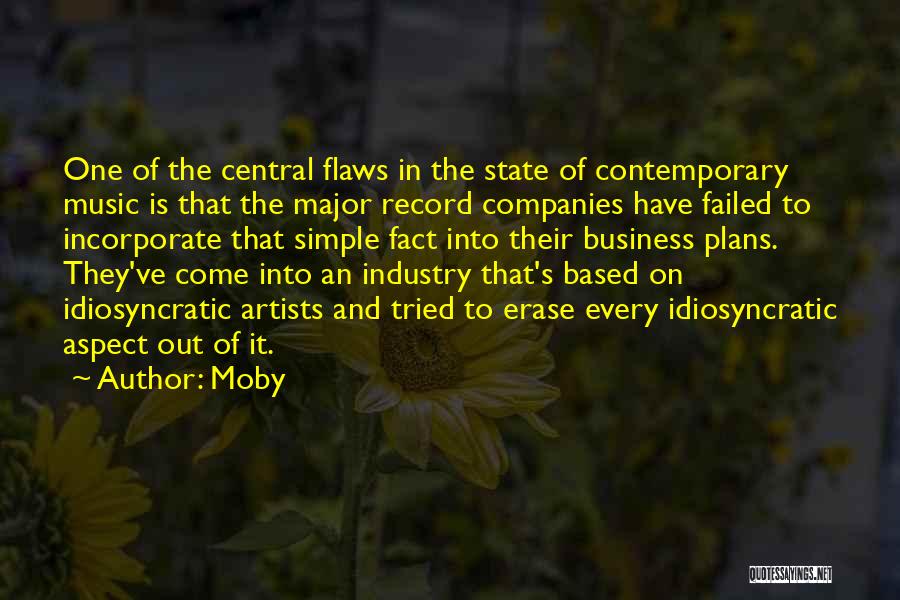 Failed Plans Quotes By Moby