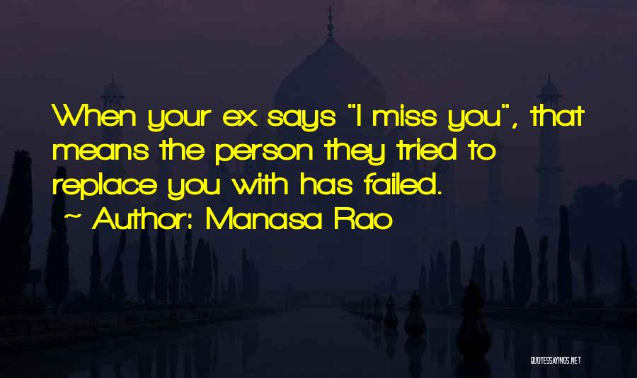 Failed Relationships Quotes By Manasa Rao