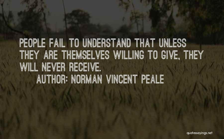 Failing And Never Giving Up Quotes By Norman Vincent Peale