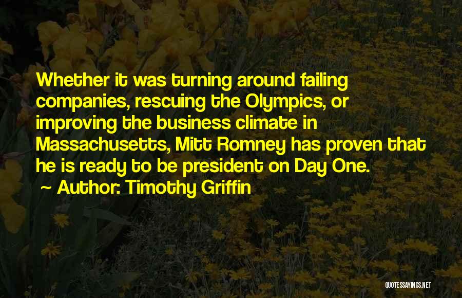 Failing In Business Quotes By Timothy Griffin