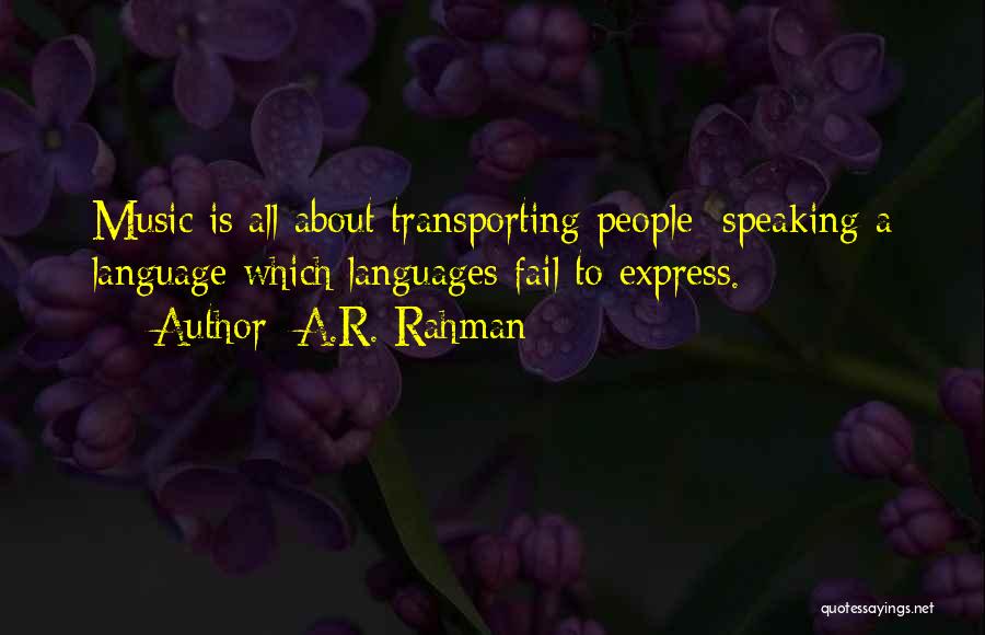 Failing Quotes By A.R. Rahman