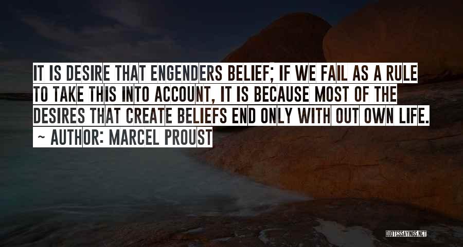 Failing Quotes By Marcel Proust