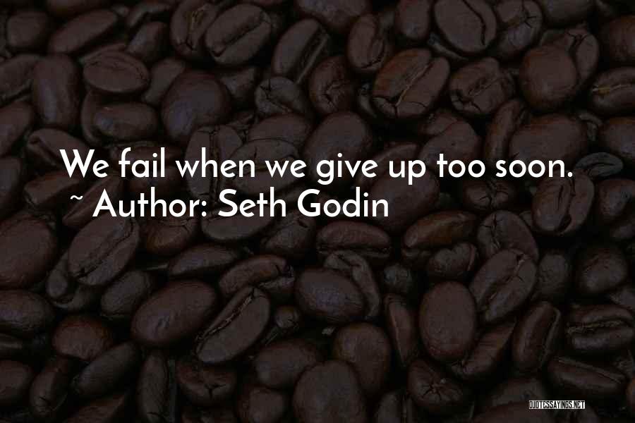 Failing Quotes By Seth Godin