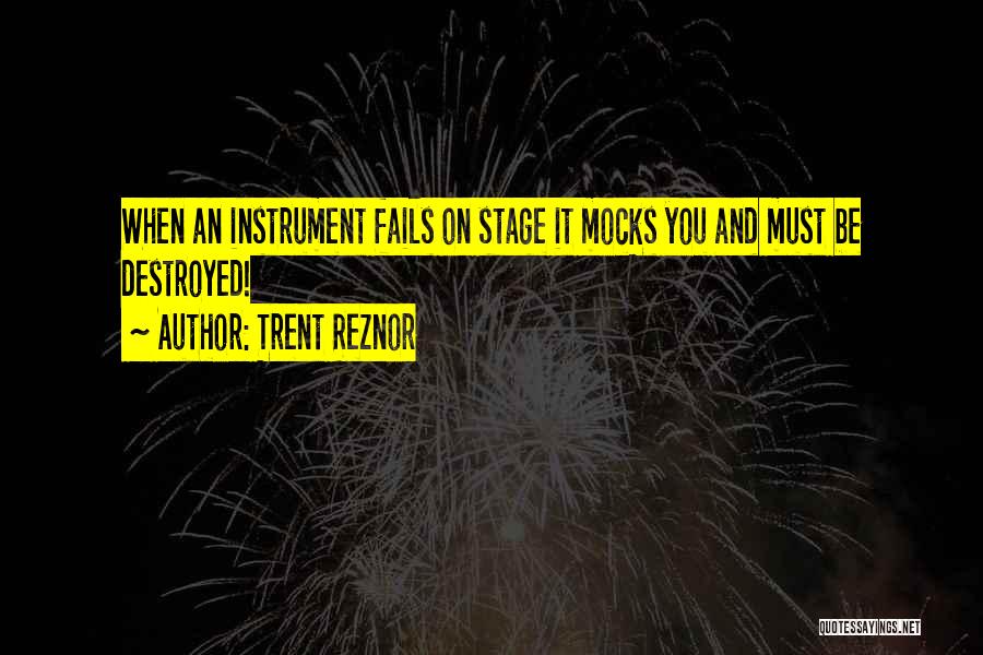 Failing Quotes By Trent Reznor