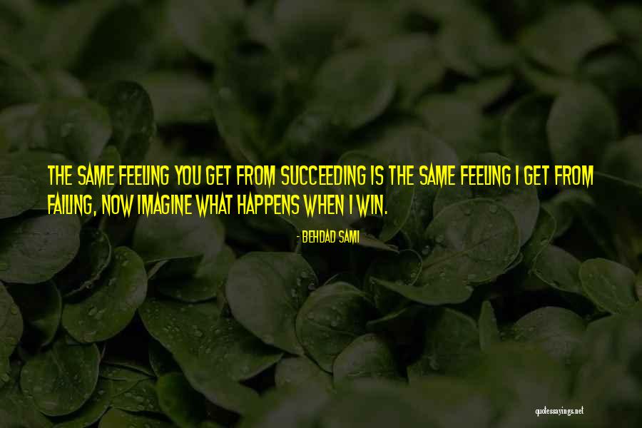 Failing Succeeding Quotes By Behdad Sami Failing Succeeding Quotes By Behdad Sami