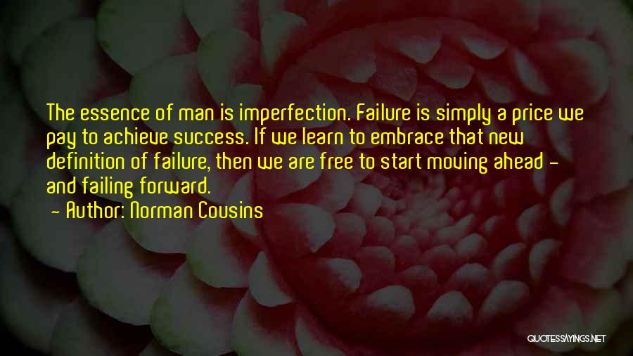 Failing Success Quotes By Norman Cousins