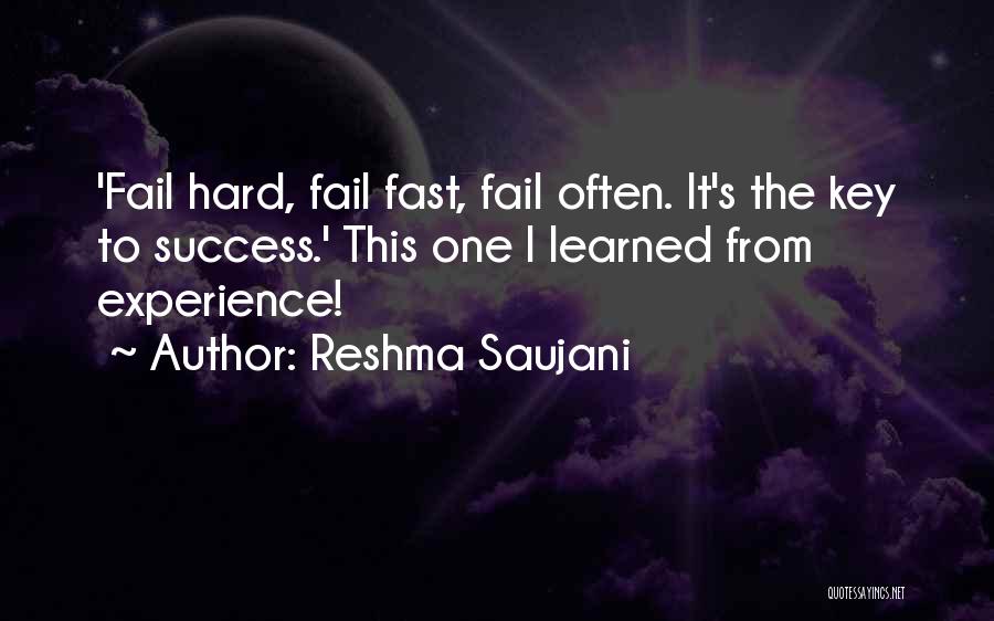 Failing Success Quotes By Reshma Saujani