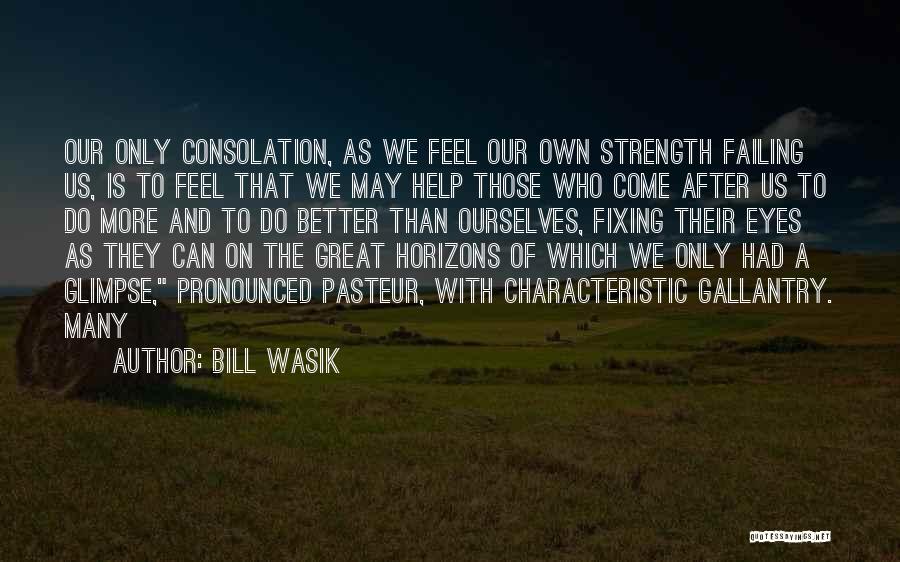 Failing To Help Quotes By Bill Wasik
