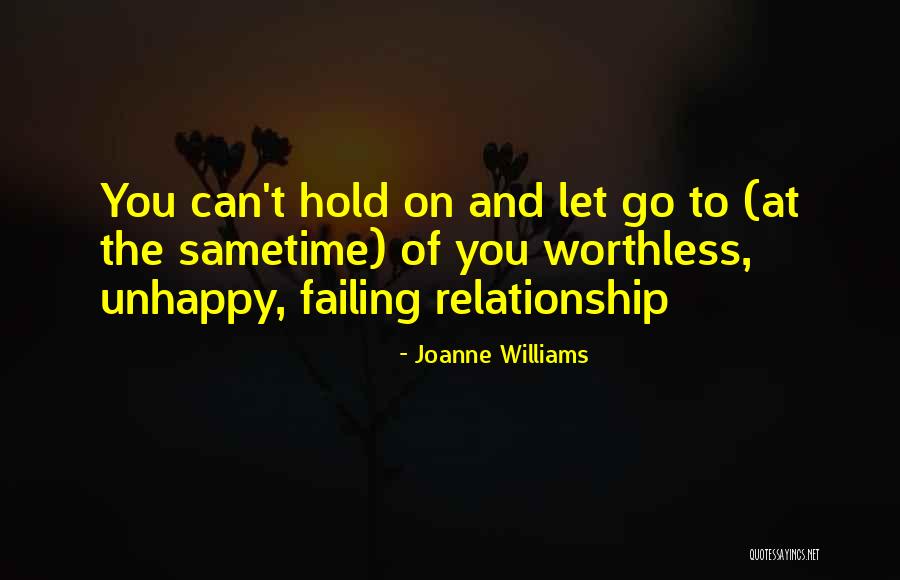 Failing To Help Quotes By Joanne Williams