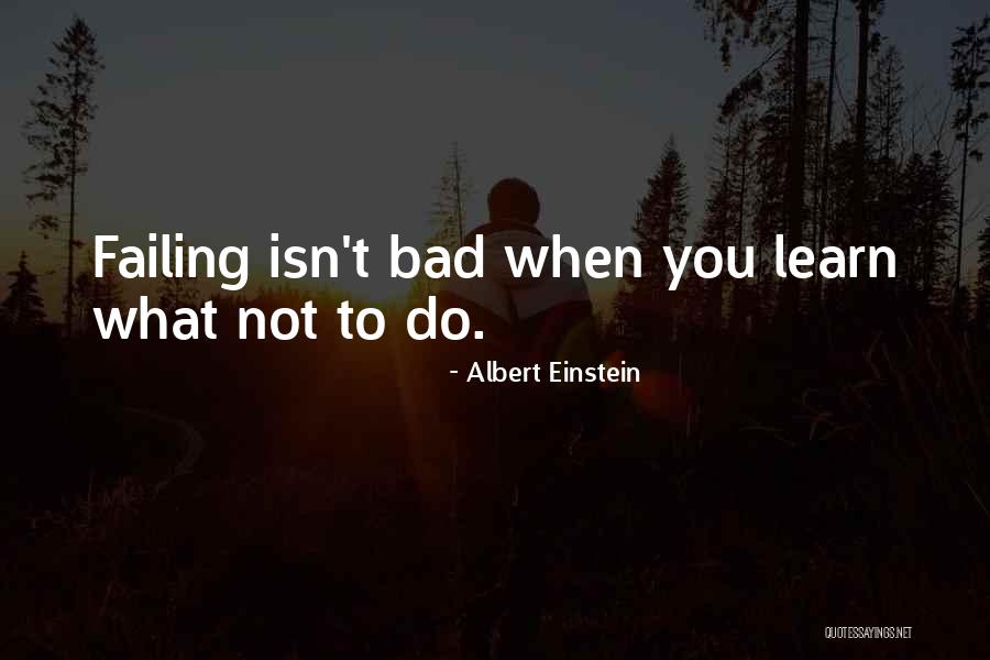 Failing To Learn Quotes By Albert Einstein Failing To Learn Quotes By Albert Einstein