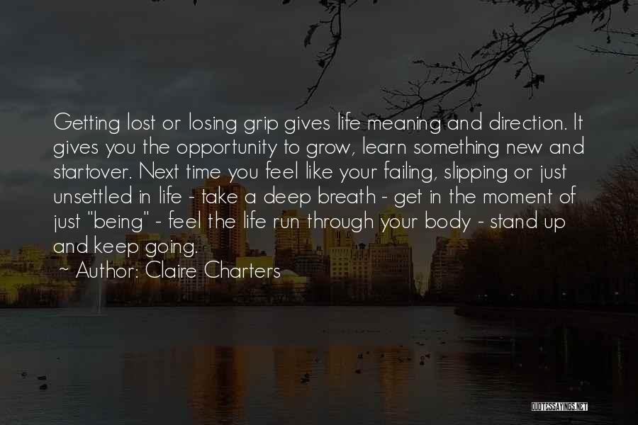 Failing To Learn Quotes By Claire Charters