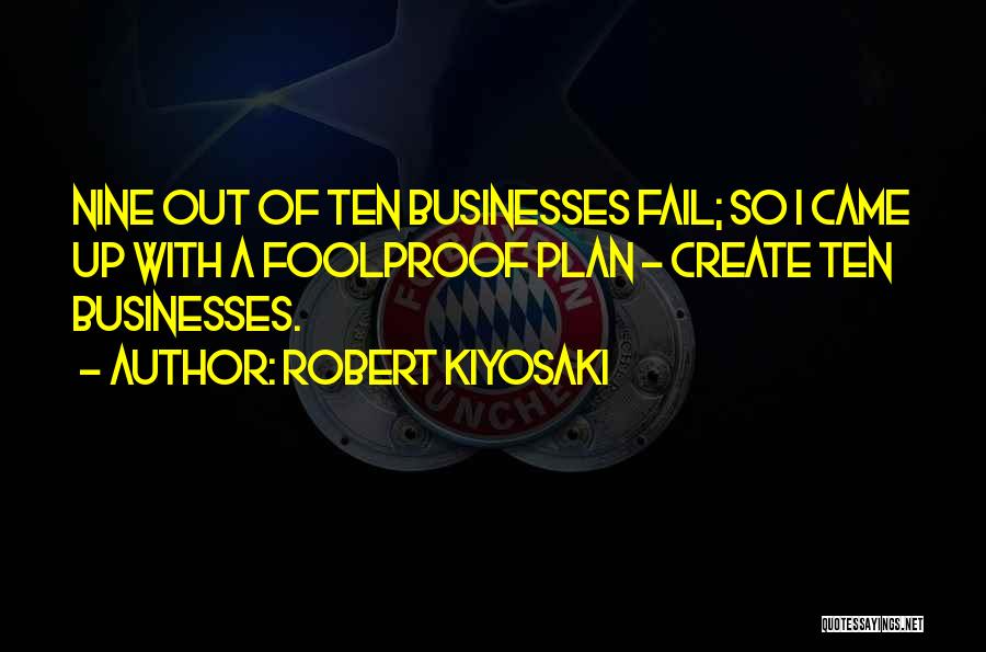 Failing To Plan Quotes By Robert Kiyosaki