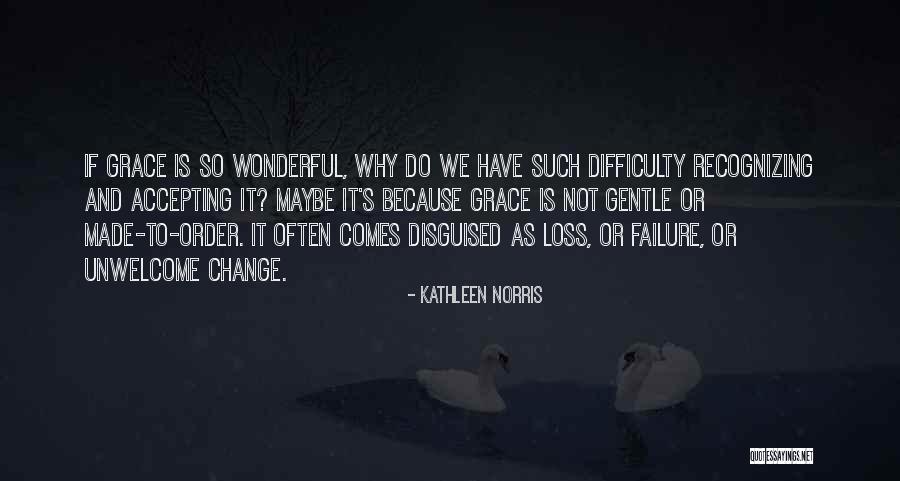 Failure And Change Quotes By Kathleen Norris