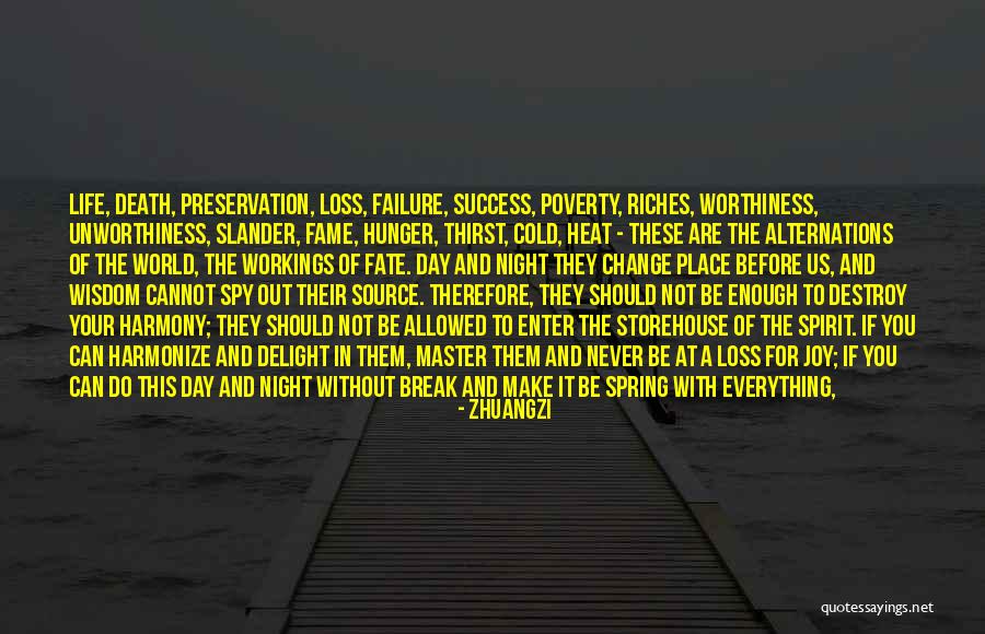 Failure And Change Quotes By Zhuangzi