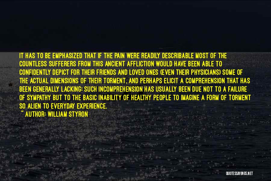 Failure And Depression Quotes By William Styron