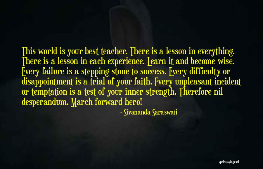 Failure And Disappointment Quotes By Sivananda Saraswati Failure And Disappointment Quotes By Sivananda Saraswati