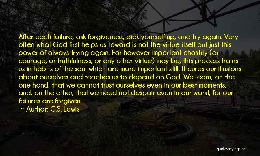 Failure And God Quotes By C.S. Lewis