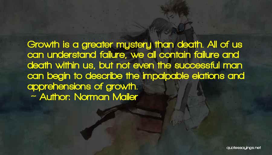 Failure And Growth Quotes By Norman Mailer