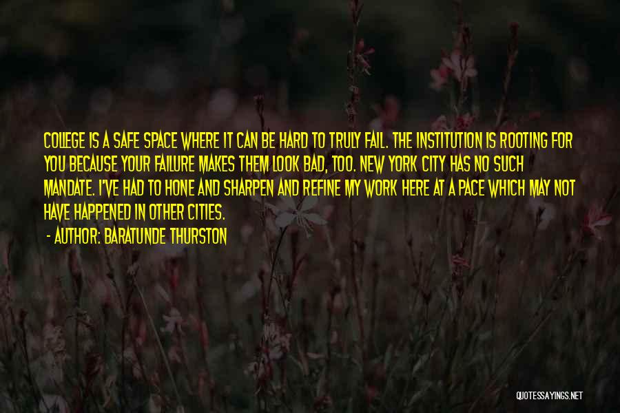 Failure And Hard Work Quotes By Baratunde Thurston