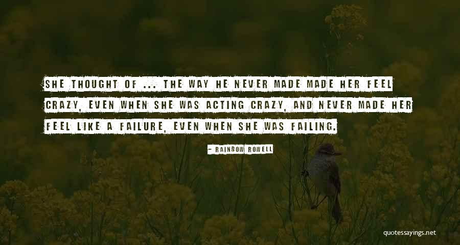 Failure And Love Quotes By Rainbow Rowell Failure And Love Quotes By Rainbow Rowell