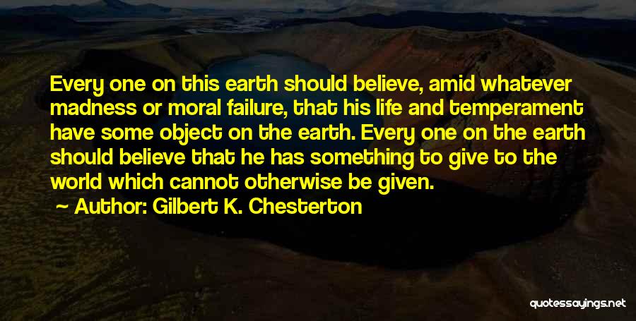 Failure And Not Giving Up Quotes By Gilbert K. Chesterton
