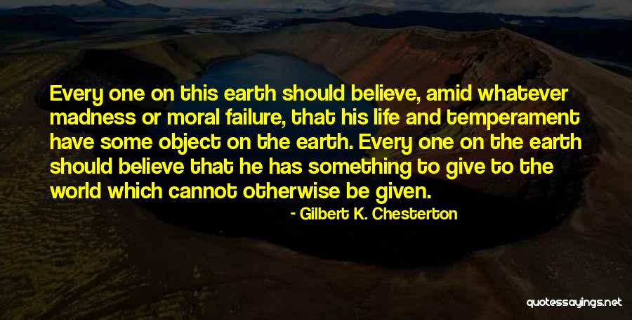 Failure And Not Giving Up Quotes By Gilbert K. Chesterton