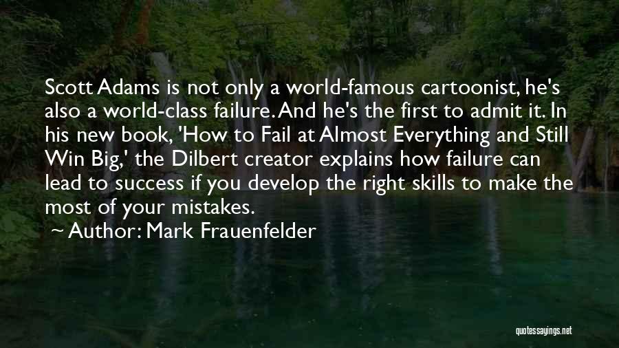 Failure And Quotes By Mark Frauenfelder