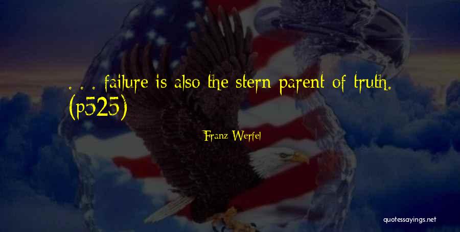 Failure As A Parent Quotes By Franz Werfel