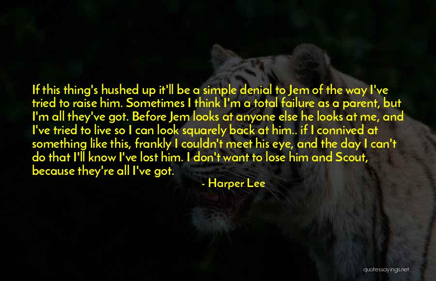 Failure As A Parent Quotes By Harper Lee