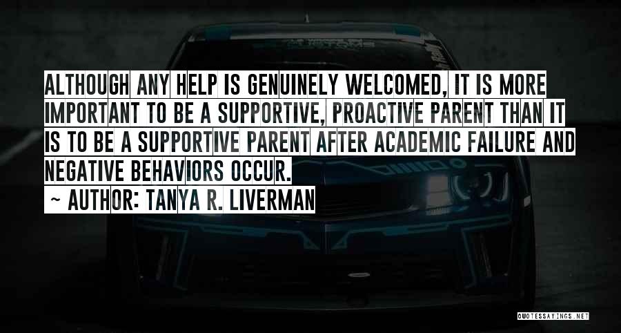 Failure As A Parent Quotes By Tanya R. Liverman