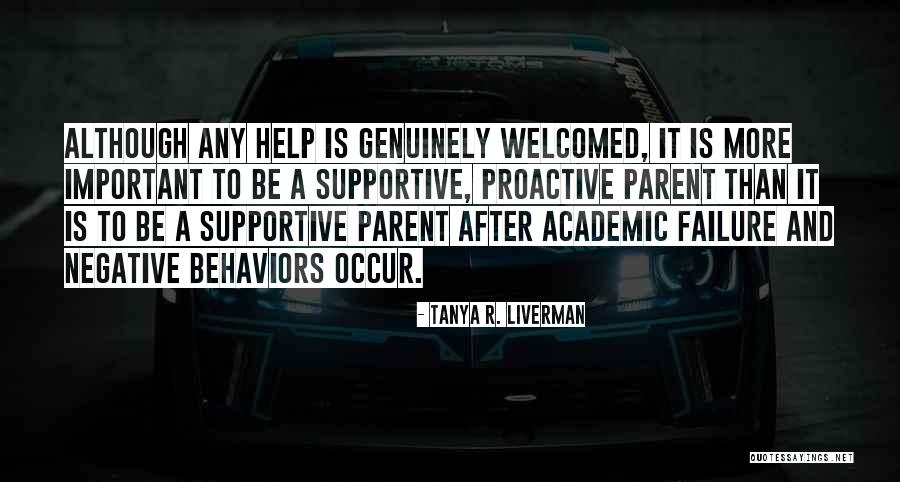 Failure As A Parent Quotes By Tanya R. Liverman