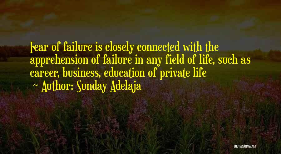 Failure In Life Quotes By Sunday Adelaja