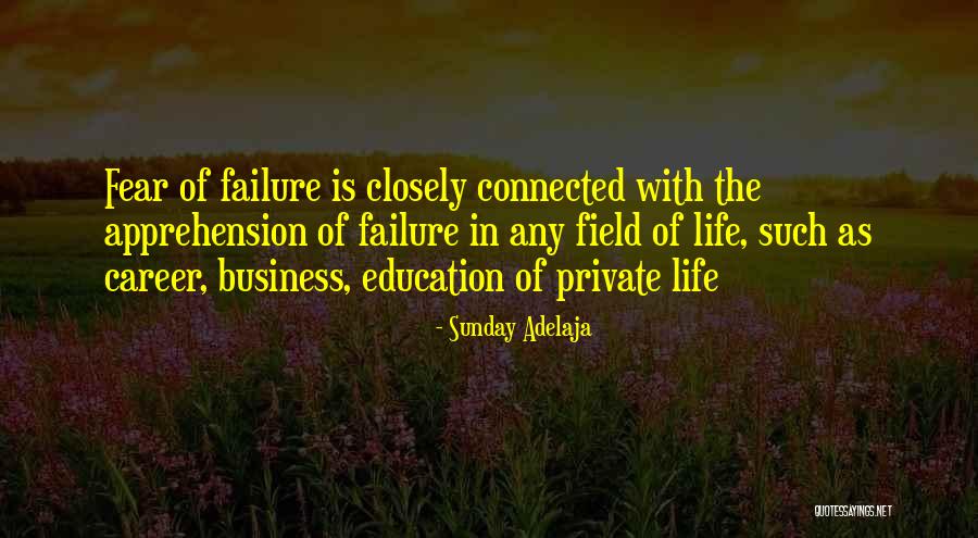 Failure In Life Quotes By Sunday Adelaja