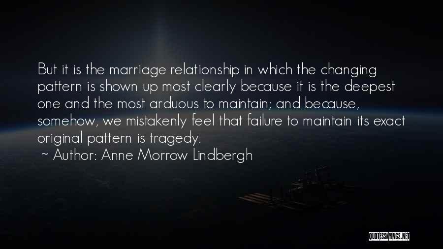 Failure In Marriage Quotes By Anne Morrow Lindbergh
