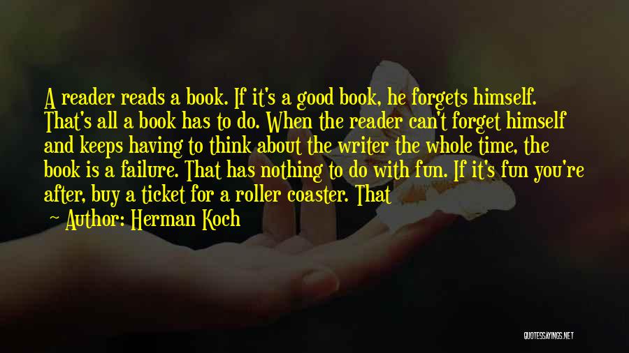 Failure Is A Good Thing Quotes By Herman Koch