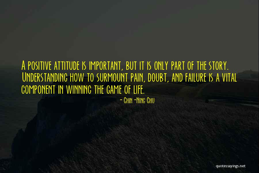 Failure Is Part Of Life Quotes By Chin-Ning Chu Failure Is Part Of Life Quotes By Chin-Ning Chu