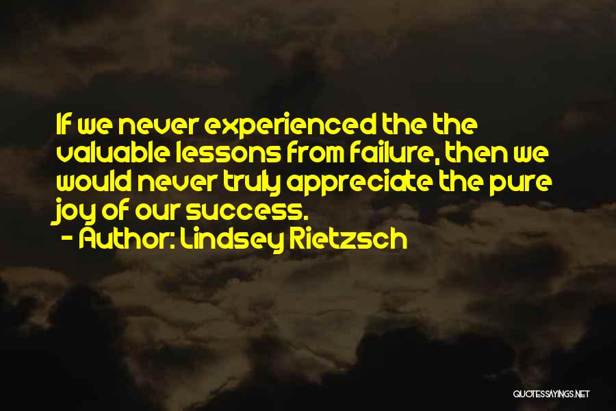 Failure Motivational Quotes By Lindsey Rietzsch
