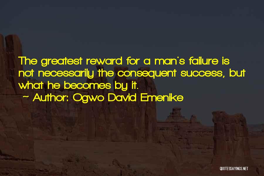 Failure Motivational Quotes By Ogwo David Emenike