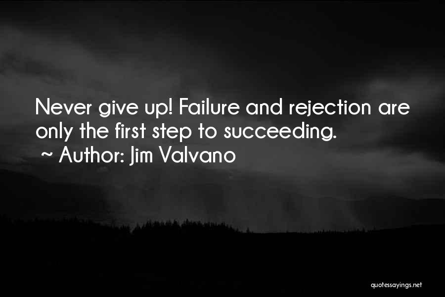 Failure Never Give Up Quotes By Jim Valvano