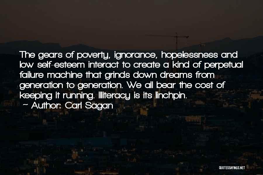 Failure Of Dream Quotes By Carl Sagan