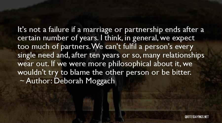 Failure Of Marriage Quotes By Deborah Moggach