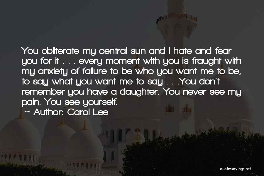 Failure Relationship Quotes By Carol Lee