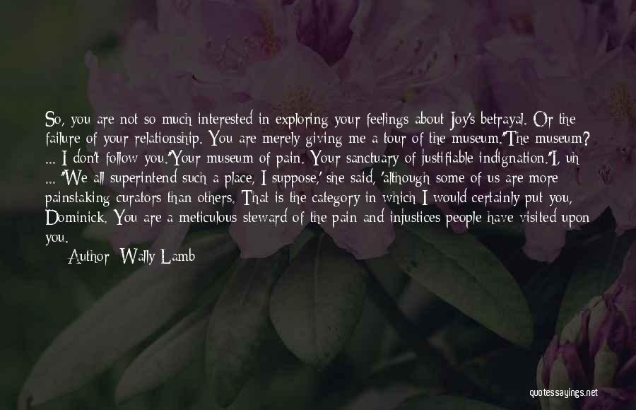 Failure Relationship Quotes By Wally Lamb