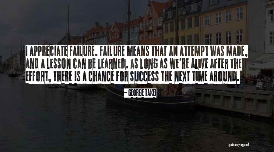 Failure To Appreciate Quotes By George Takei Failure To Appreciate Quotes By George Takei