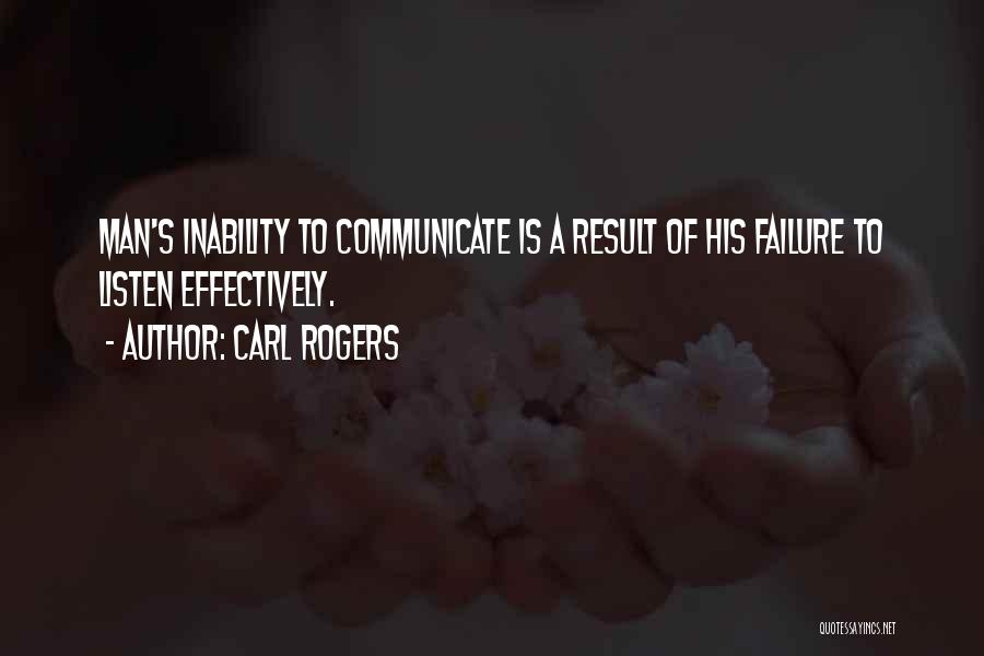 Failure To Communicate Quotes By Carl Rogers