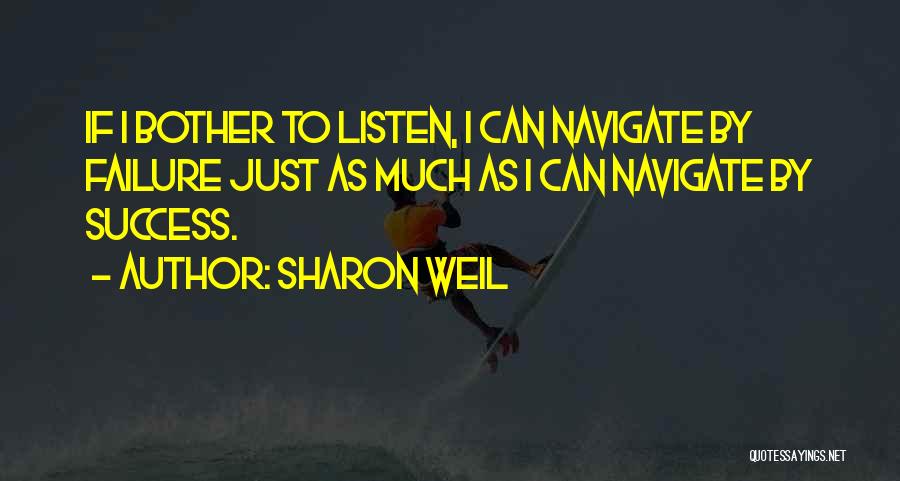 Failure To Learn From Mistakes Quotes By Sharon Weil