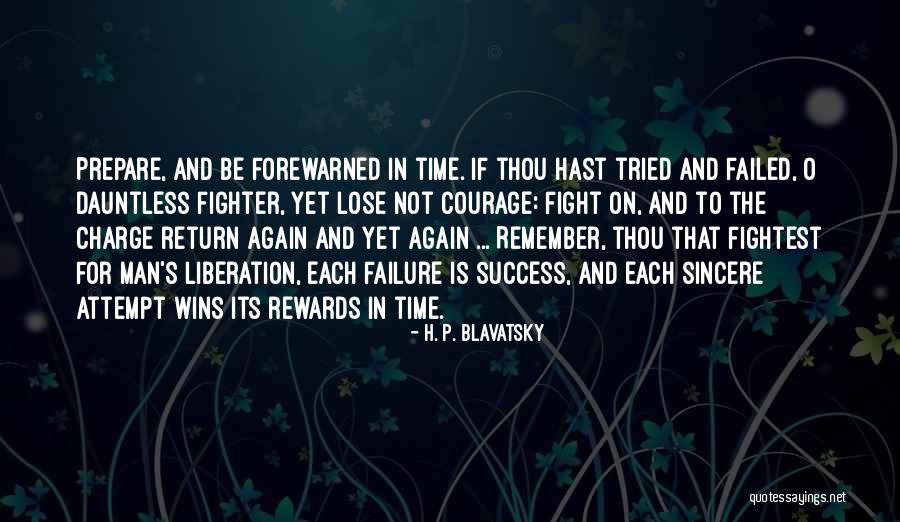 Failure To Prepare Quotes By H. P. Blavatsky Failure To Prepare Quotes By H. P. Blavatsky