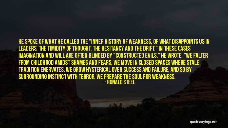 Failure To Prepare Quotes By Ronald Steel Failure To Prepare Quotes By Ronald Steel