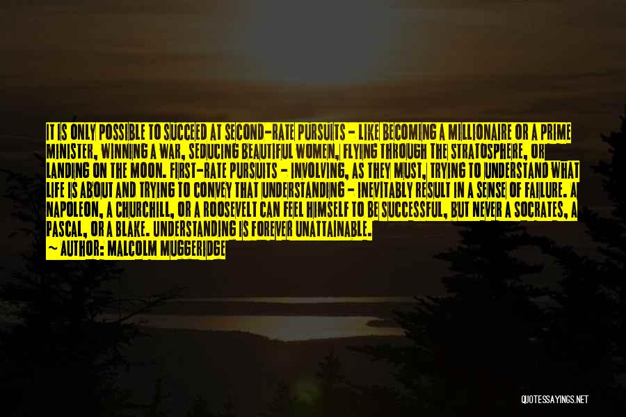 Failure To Succeed Quotes By Malcolm Muggeridge